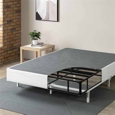 metal box spring queen|fully assembled box spring queen.